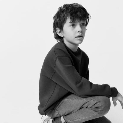 Kids Sweatshirt (4 - 14 Years) - Chocolate Melange