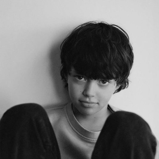 Kids Round Neck T-Shirt (4 - 14 Years) - Grey Melange