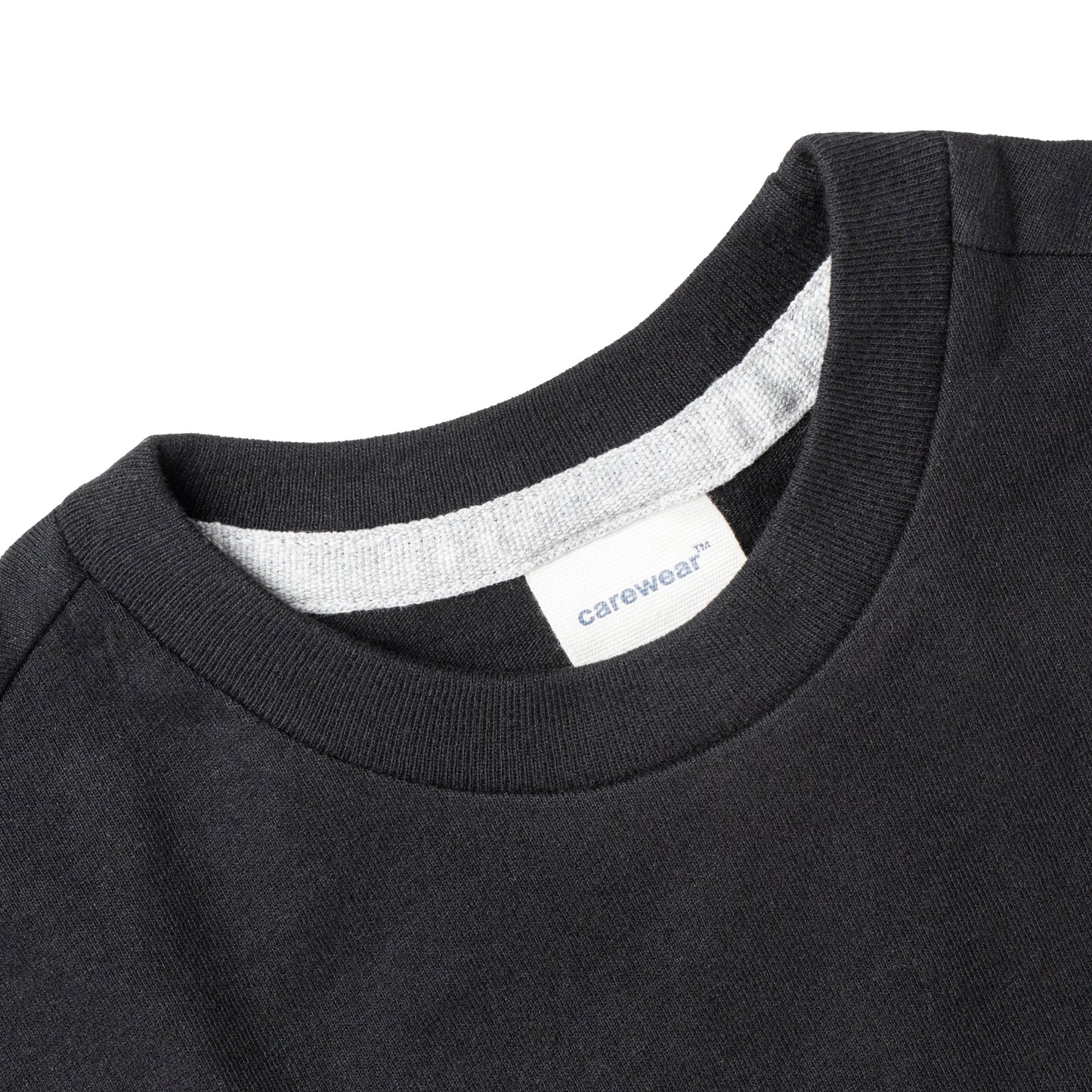 Kids Round Neck T-Shirt (4 - 14 Years) - Black