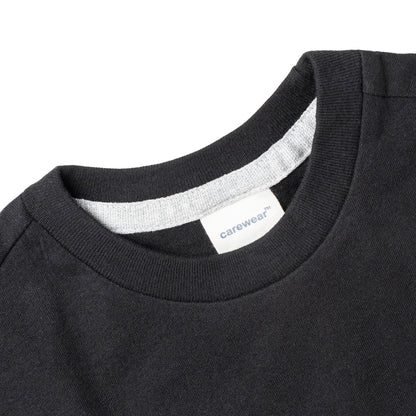 Kids Round Neck T-Shirt (4 - 14 Years) - Black