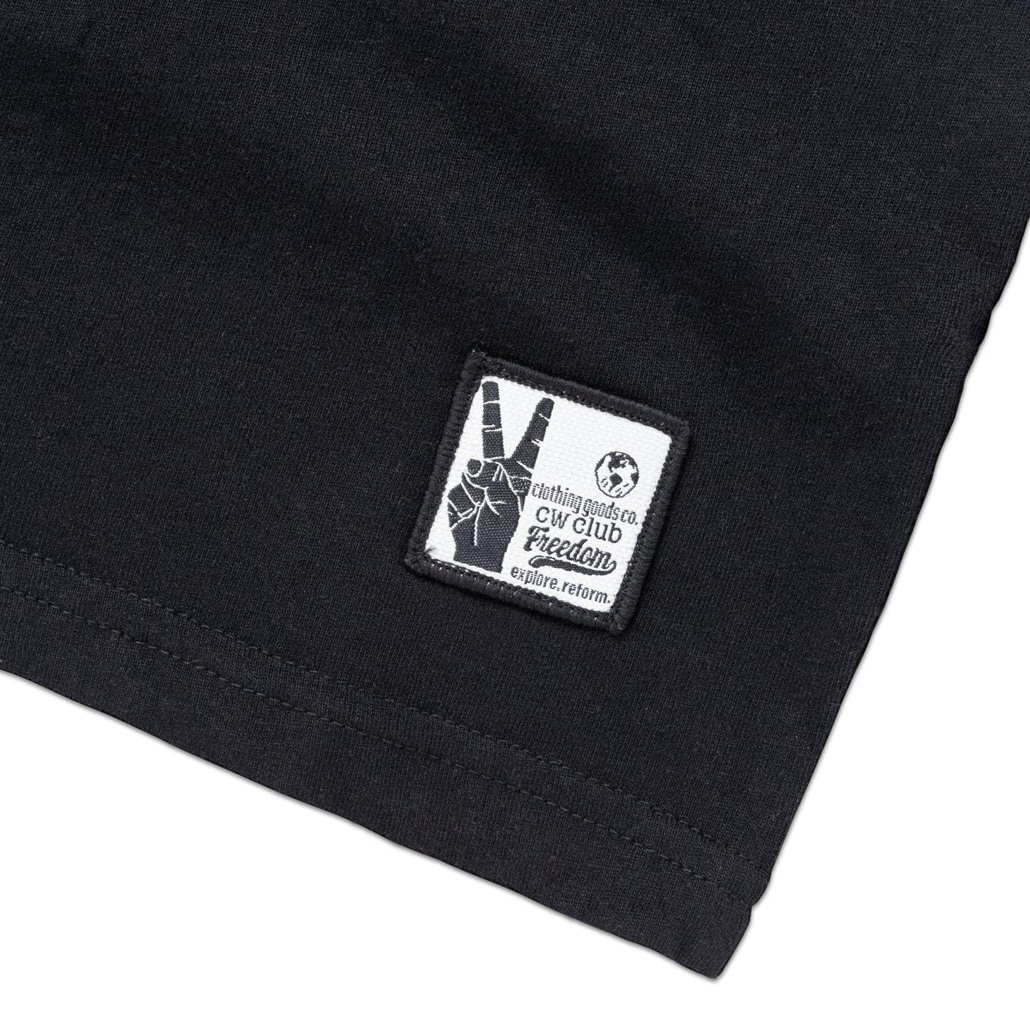 Kids Round Neck T-Shirt (4 - 14 Years) - Black