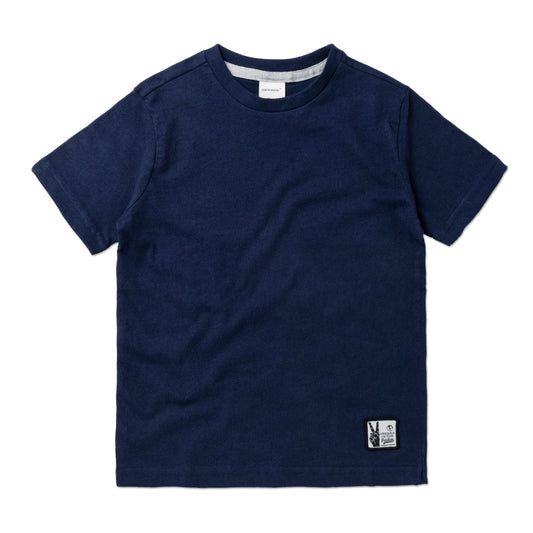 Kids Round Neck T-Shirt (4 - 14 Years) - Navy