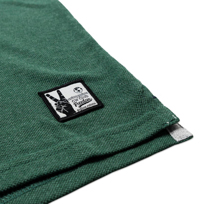 Kids Polo T-Shirt (4 - 14 Years) - Forest Green Melange