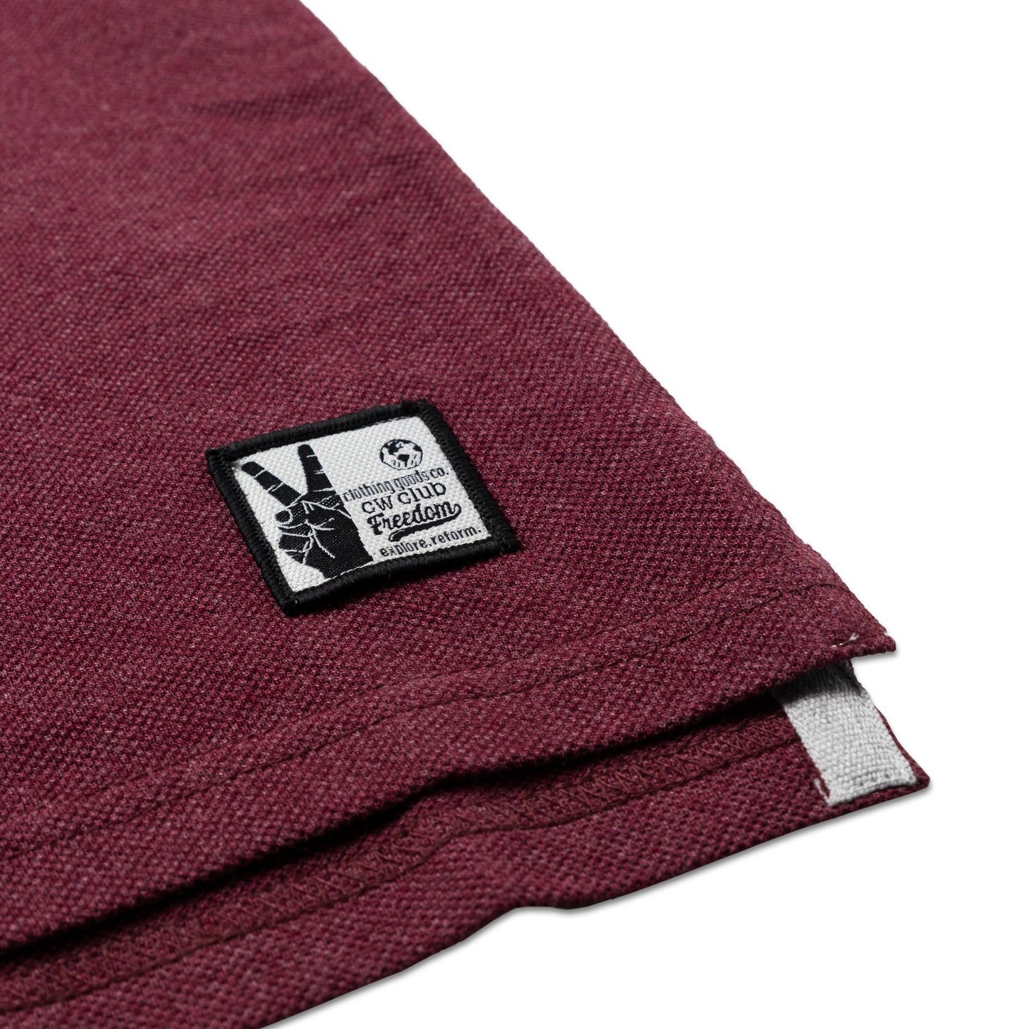 Kids Polo T-Shirt (4 - 14 Years) - Maroon Melange