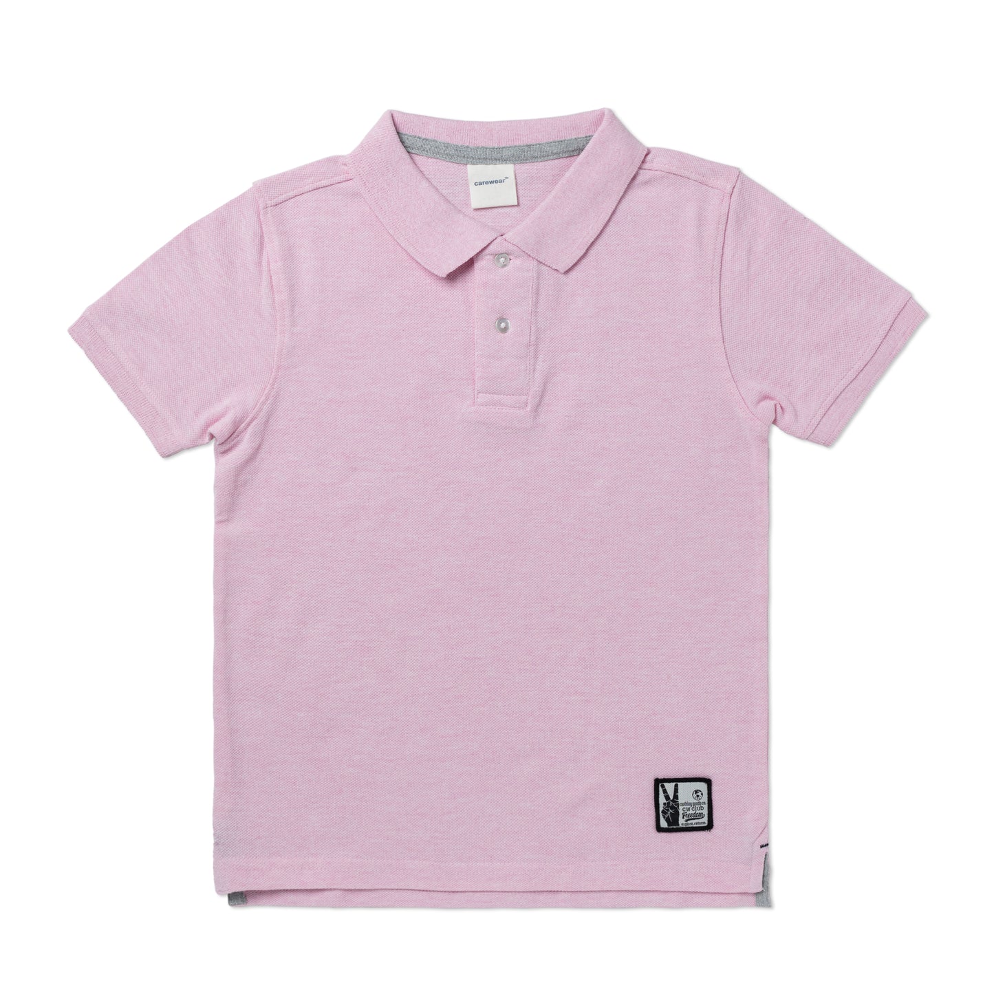 Kids Polo T-Shirt (4 - 14 Years) - Shell Pink