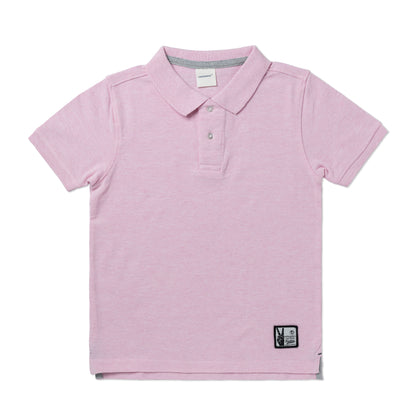 Kids Polo T-Shirt (4 - 14 Years) - Shell Pink