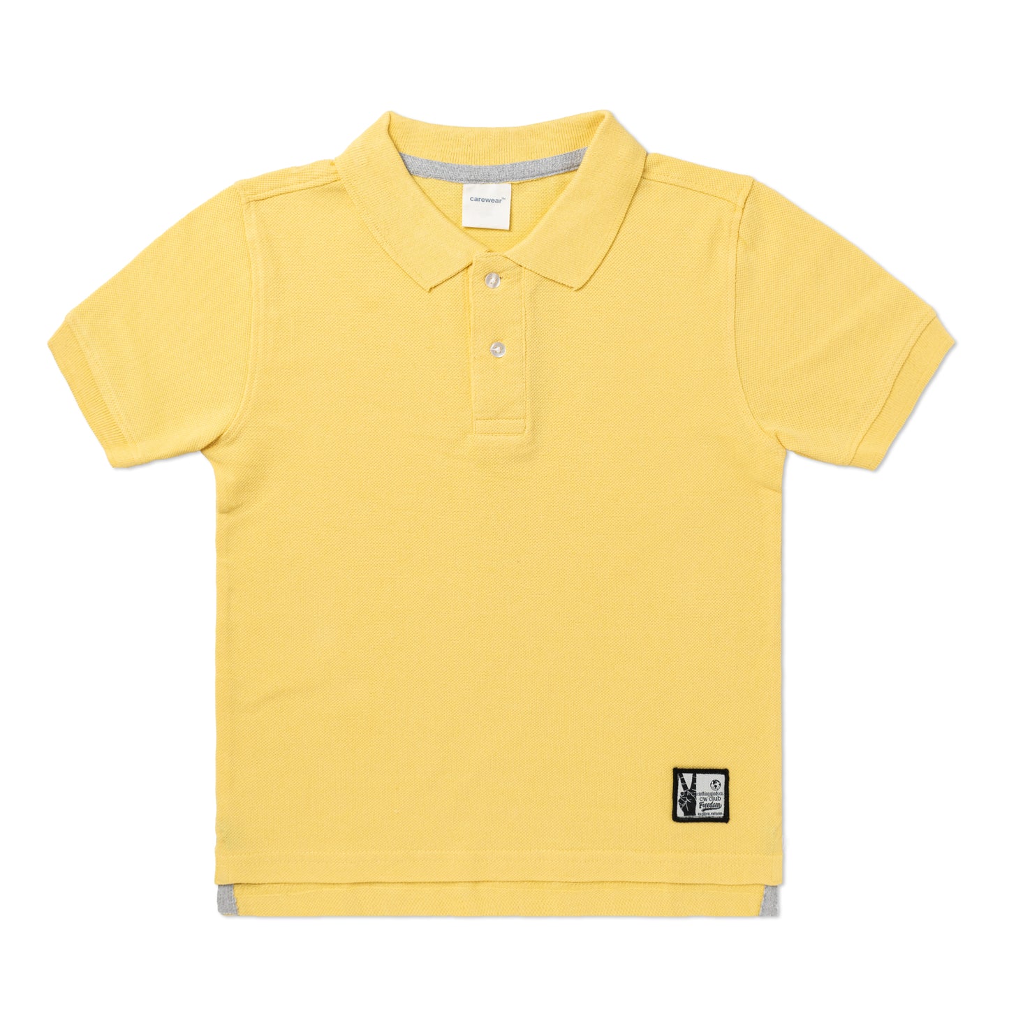 Kids Polo Combo x 2 (4 - 14 Years) - Brown Melange / Sunlight Yellow