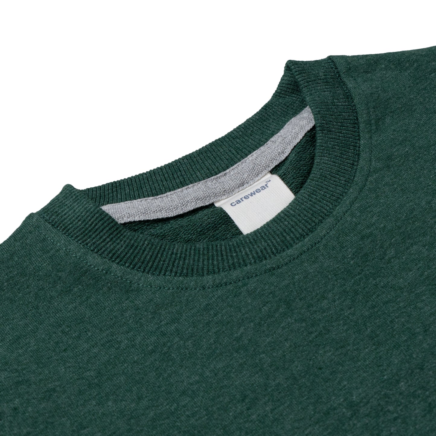 Kids Sweatshirt Combo x 2 (4 - 14 Years) - Forest Green Melange / Sunlight Yellow